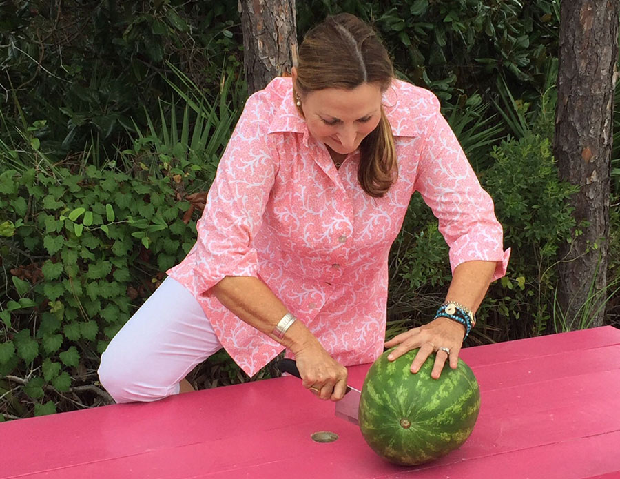 Lucy Buffett watermelon
