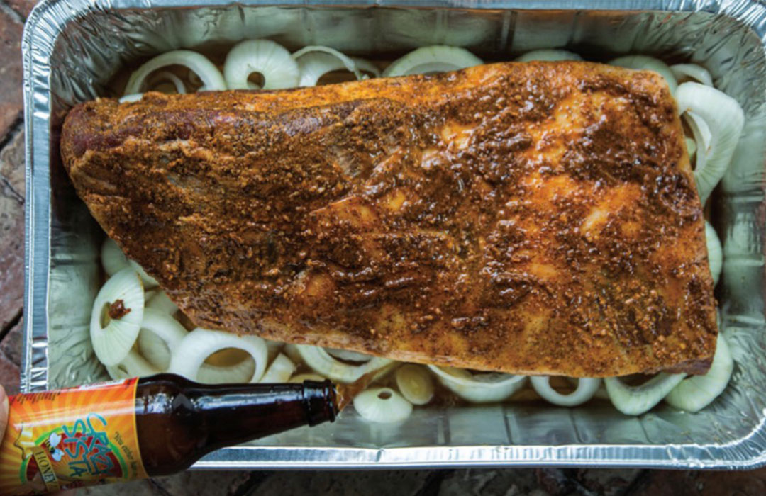 Beer Braised Beef Brisket with Cumin and Garlic Lucy Buffett