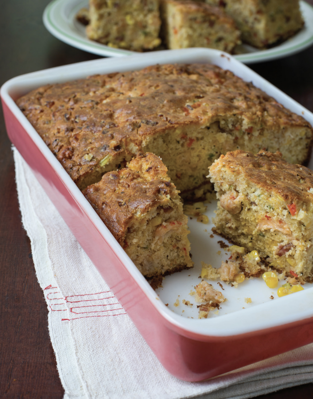 Crawfish Cornbread Dressing - Louisiana Cookin